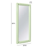 Cozzi Mint Green Large Floor Mirror Model: TOV-C18698